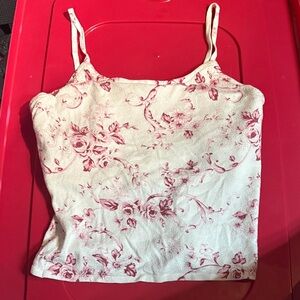 Floral Print Women's Top